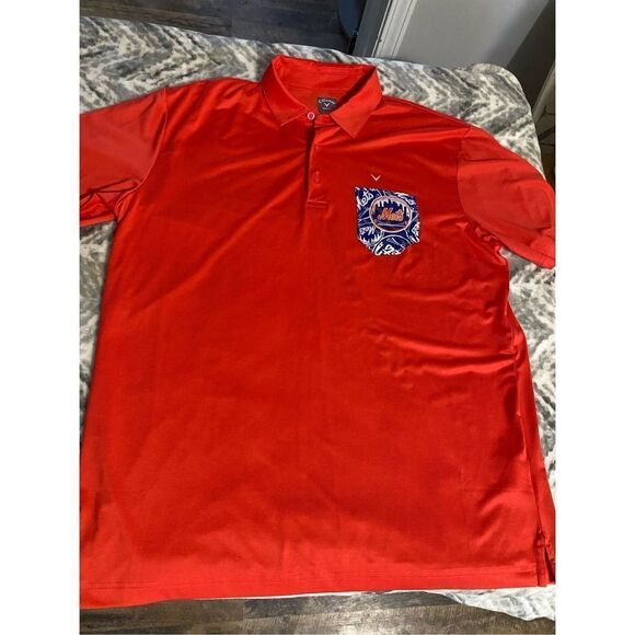 Callaway Mets Polo Shirt - Picture 1 of 4